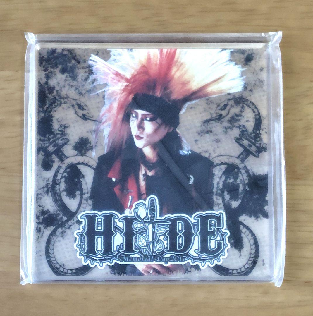 【新品】hide Memorial Day 2017 ロックグラス&コースター