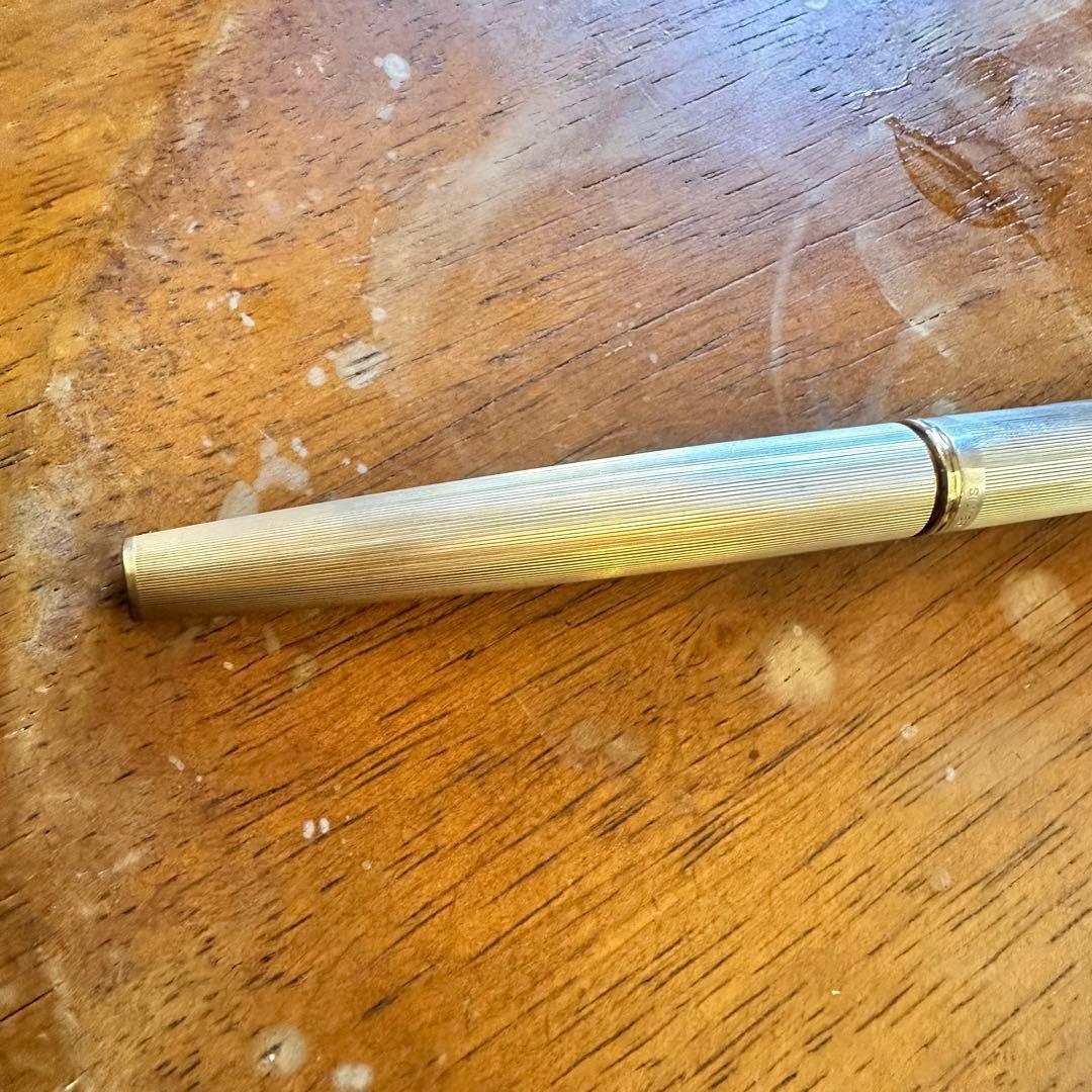 sailor セーラー　万年筆　ペン先　18K 本体:silver 刻印