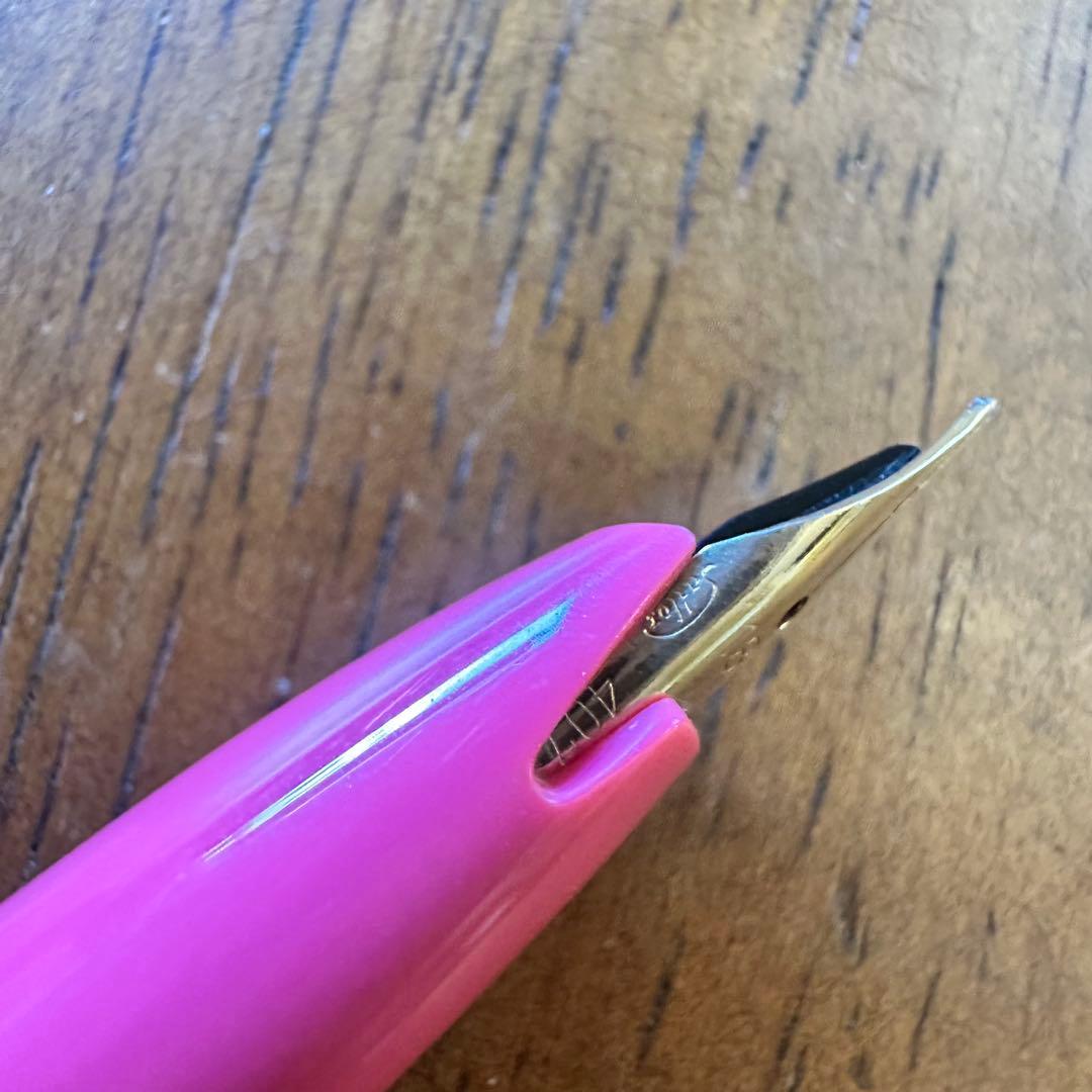 sailor セーラー　万年筆　ペン先　18K 本体:silver 刻印