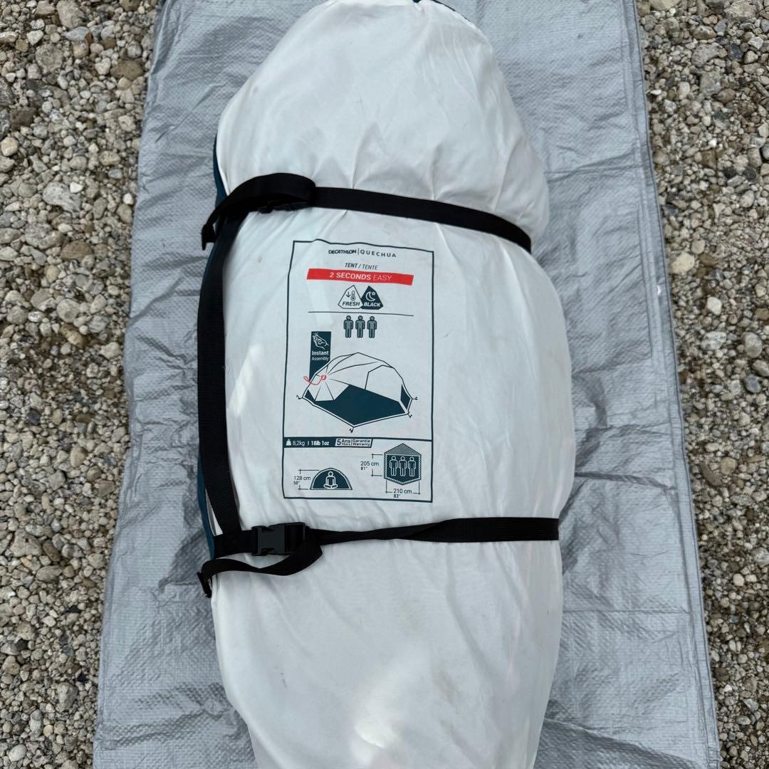 ケシュアSECONDS EASY FRESH&BLACK 3人用