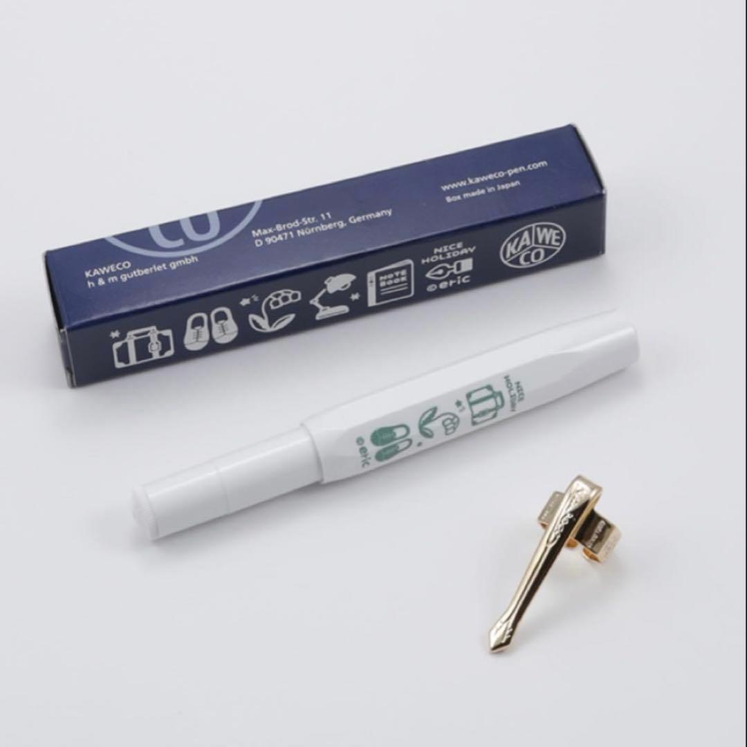 万年筆 EF Kaweco×eric コラボレーション クラシック ホワイト