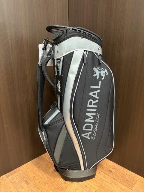 アドミラル ADMG5AC9 キャディバッグ ブラック/シルバー 新品