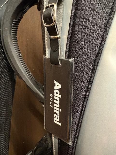 アドミラル ADMG5AC9 キャディバッグ ブラック/シルバー 新品