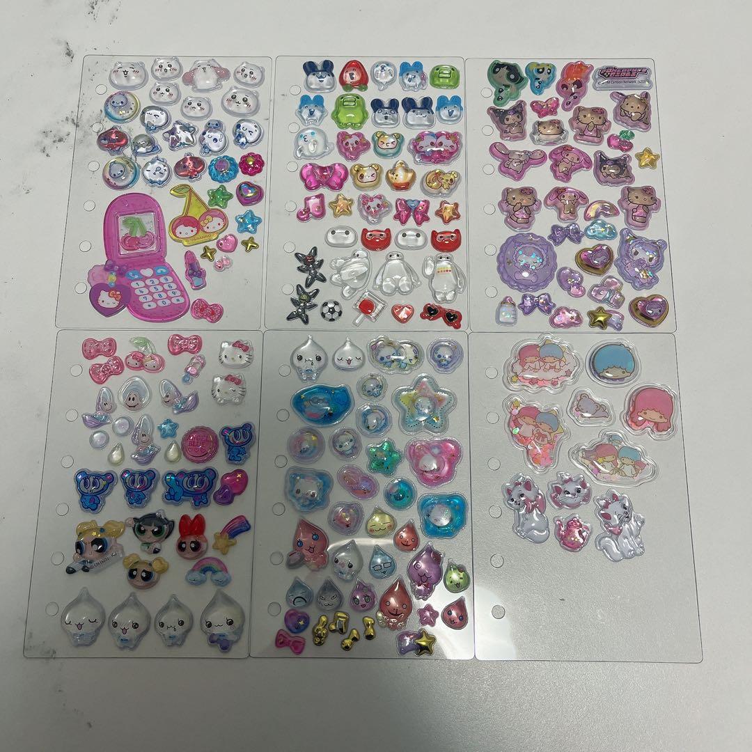 m*i様 【シール帳　完成品♡】ボンボンドロップ おはじき ウォーターシール