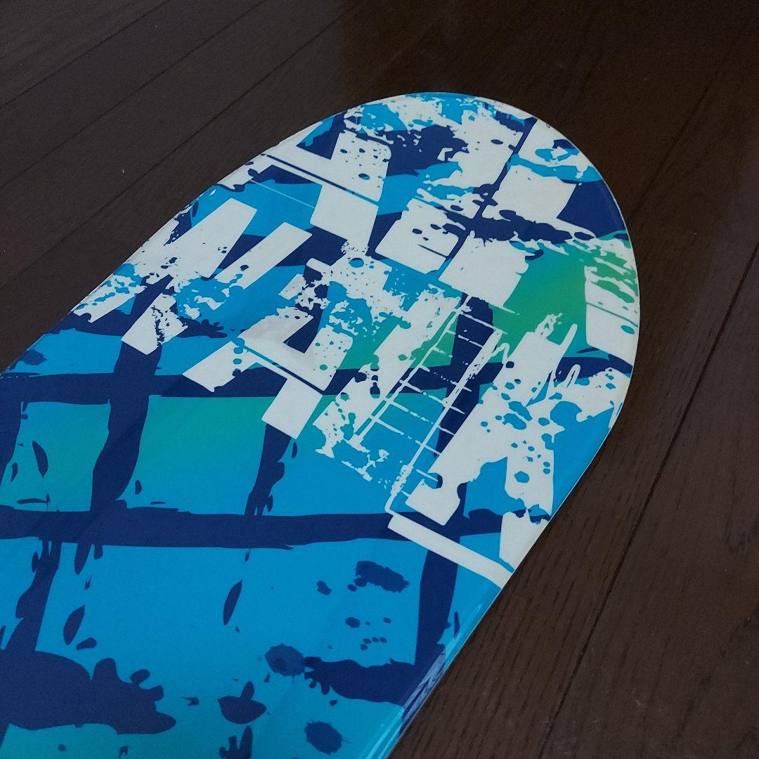 AIRWALK スノーボード 青と緑のデザイン155cm