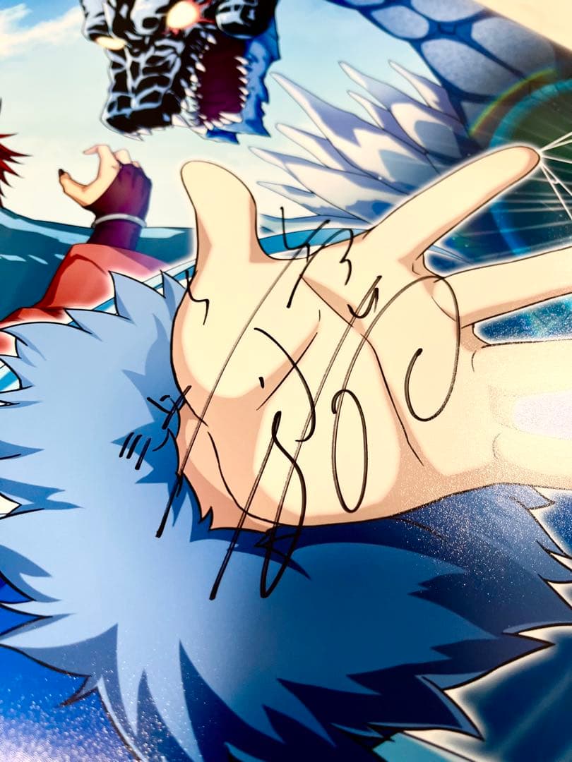 【直筆】【85cm×64cm】転スラ声優サイン入りポスター