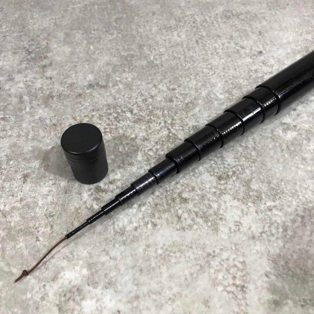 美品 GUANGWEI 一柄 超硬調 72 釣り竿 延べ竿 ロッド 渓流竿