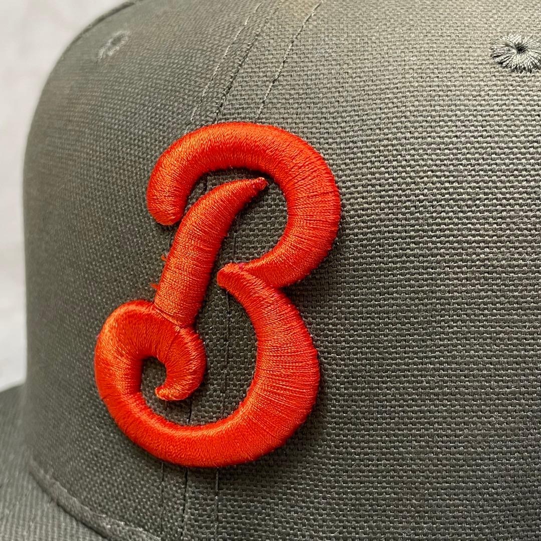 横浜ベイスターズ NEW ERA キャップ 旧ロゴ β ベータ カーキ