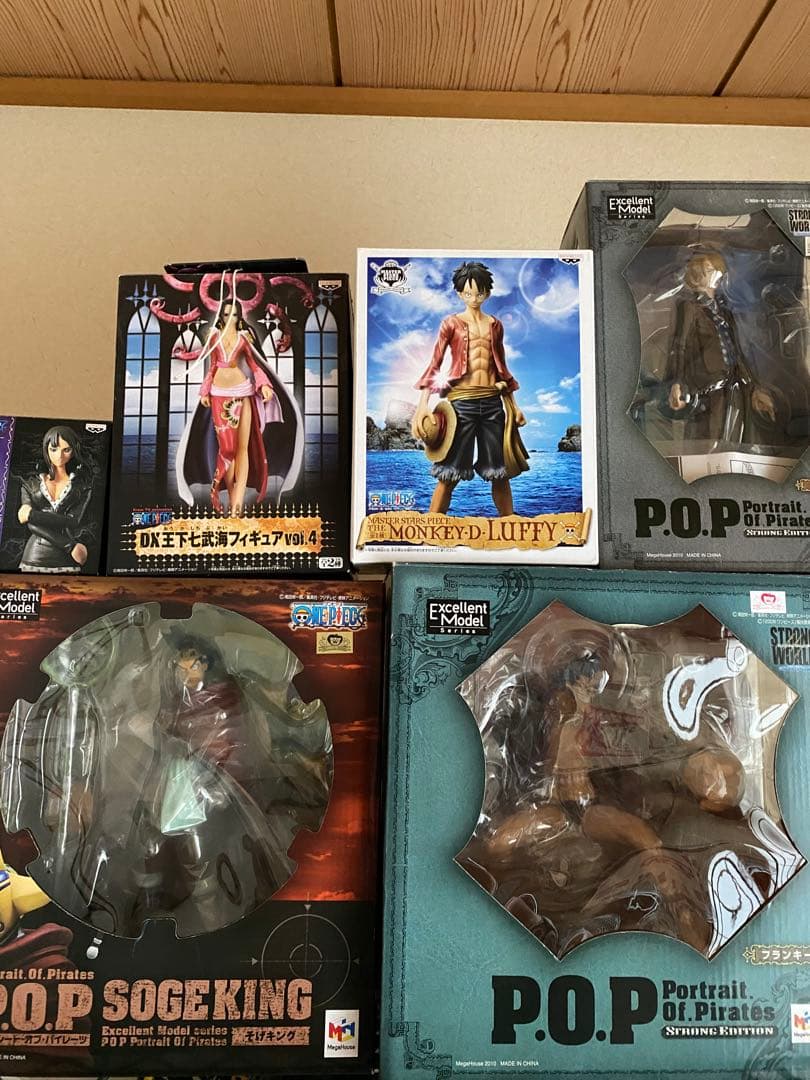 P.O.P バンプレスト、ハンコック、ナミ、ボニーその他