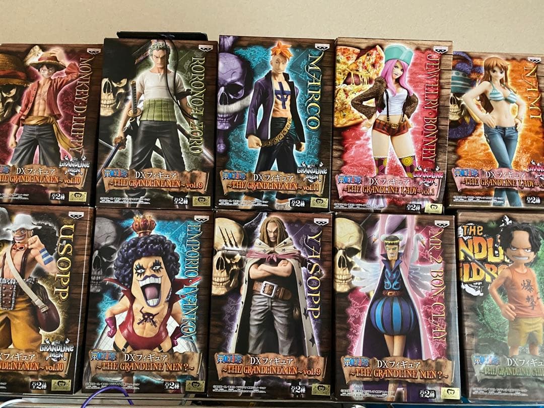 P.O.P バンプレスト、ハンコック、ナミ、ボニーその他