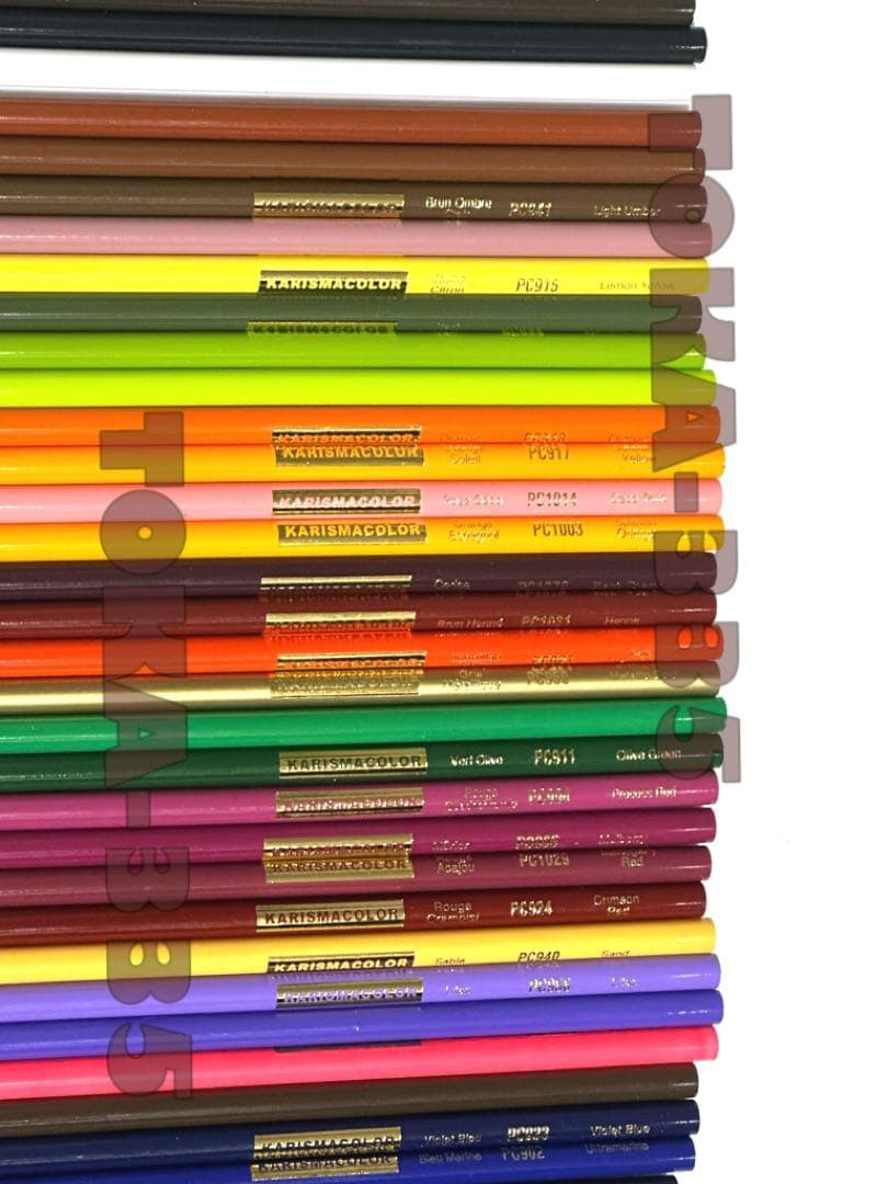サンフォード カリスマカラー 廃盤 52本 42色 未使用 油性 色鉛筆