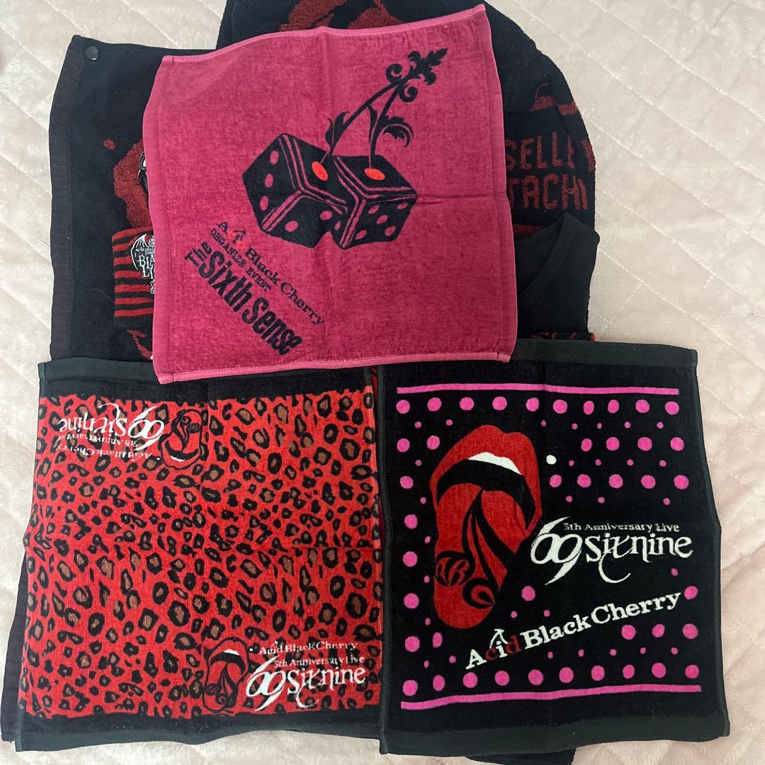 Acid Black Cherry バンダナタオルリストバンドセットグッズ