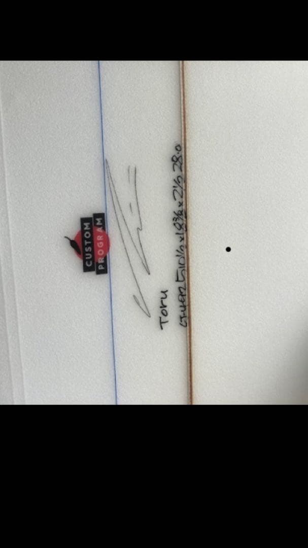 SHORTIE ショートボード チリ5.10ハーフ28リットル