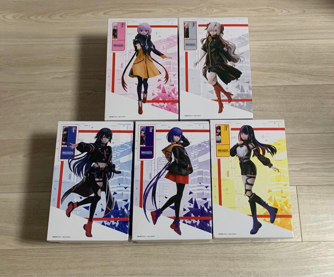 神椿市建設中。 1/7スケールフィギュア ROUND1限定 全5種セット