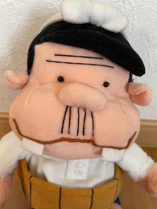 天才バカボン　バカボンパパのぬいぐるみポーチ【値下げ致しました】