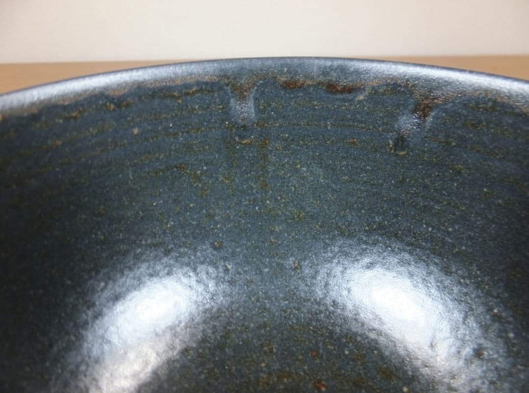 真作保証 13代 高取八仙 自作 高取春慶茶碗 高取焼 コレクター放出品 福岡県