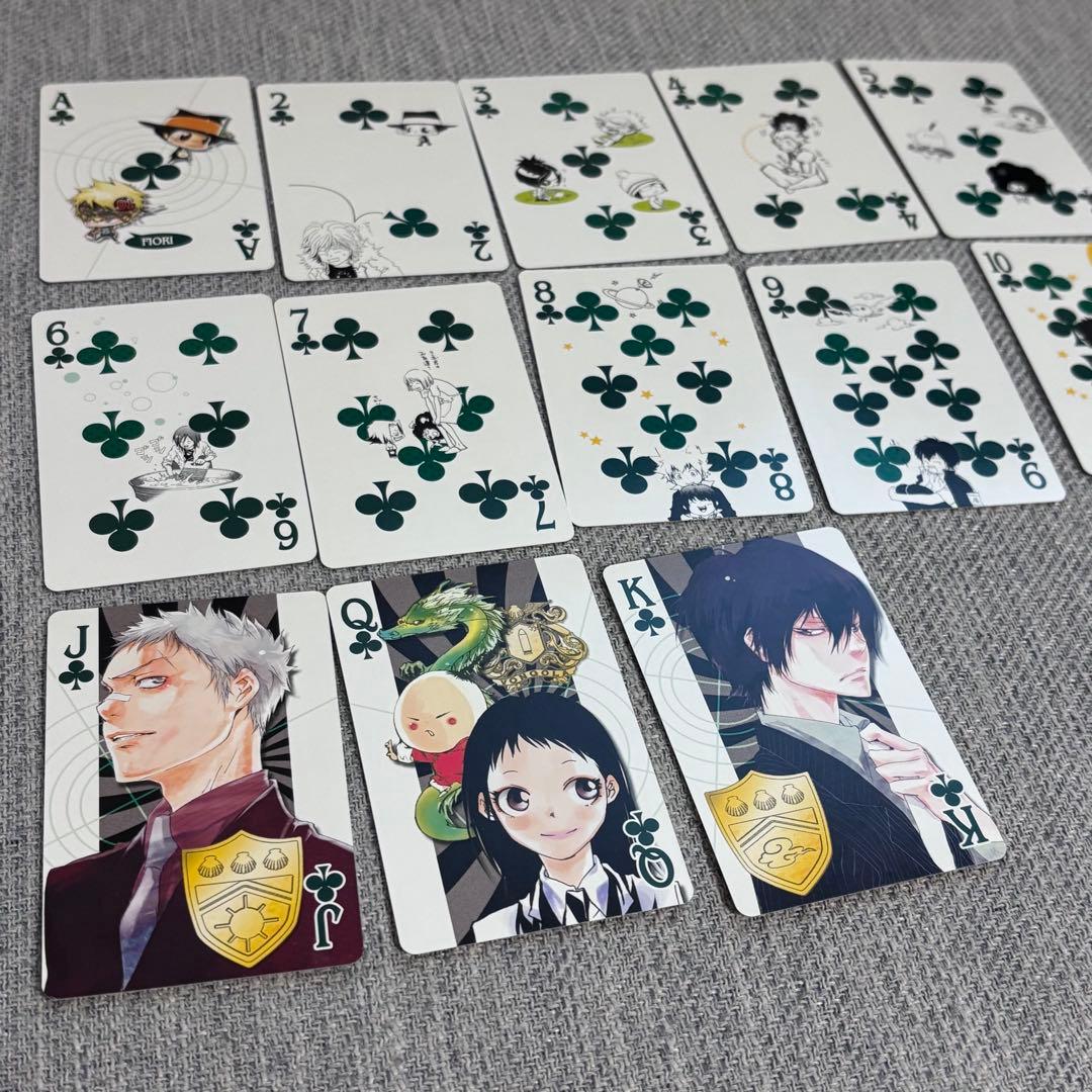 【未使用】家庭教師ヒットマンREBORN リボーン2009 原作絵トランプ