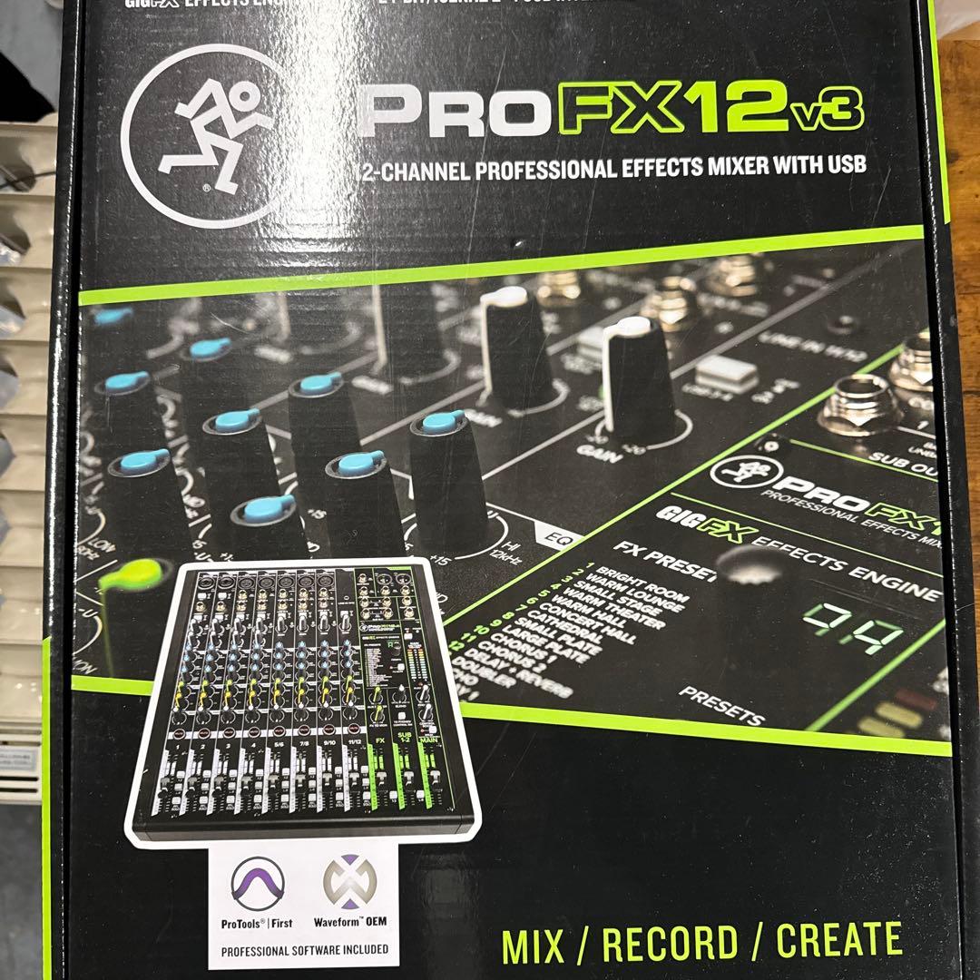 ③PRO FX12 v3 12チャンネルミキサー