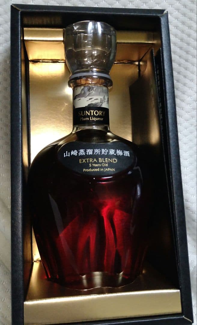 60周年記念限定　山崎蒸溜所貯蔵梅酒 EXTRA BLEND 5年熟成
