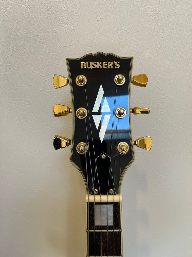 BUSKER'S バスカーズ レスポール カスタム BLC 白