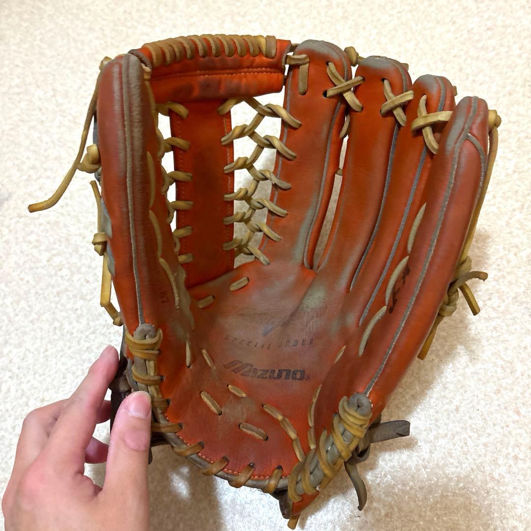 野球グローブ　ミズノ　ヴィクトリーステージ　外野用　ビッグエム　オーダー