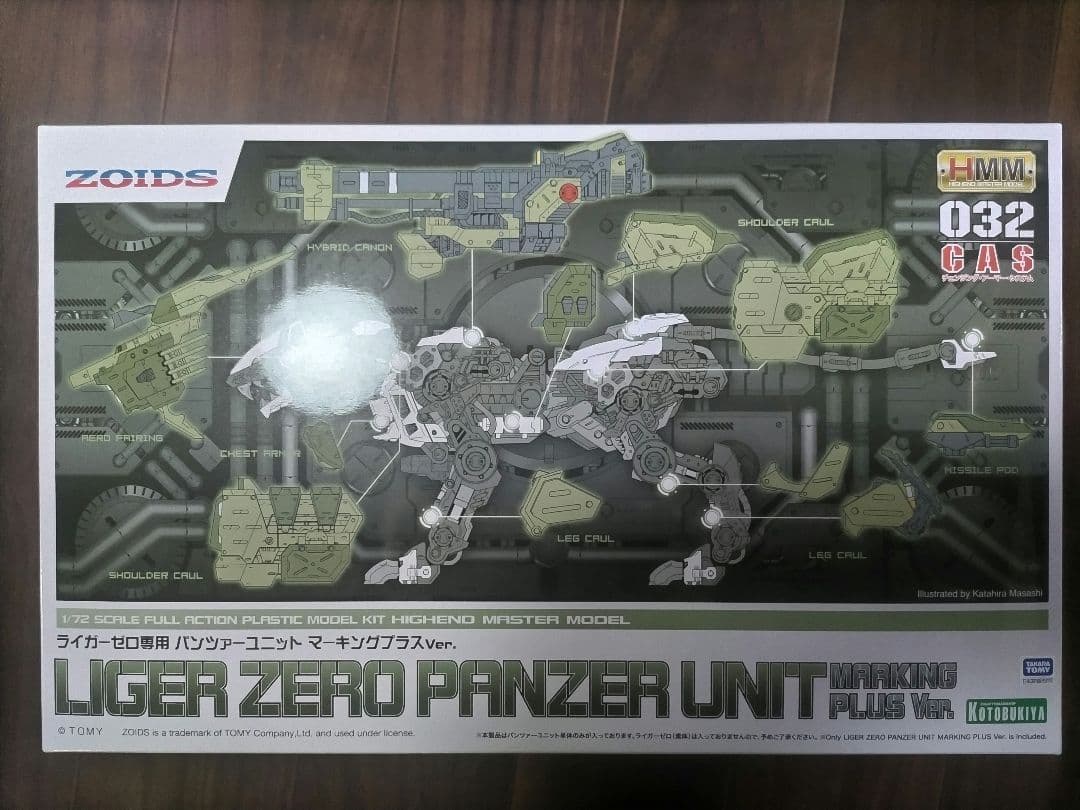 HMM ライガーゼロ　パンツァー　バーサークフューラーセット