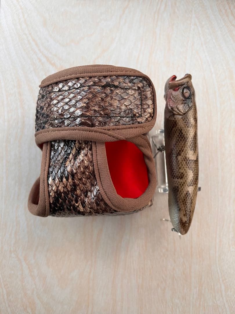 メガバス オロチサーペントセット ヘビ柄 エックスポッド＆リールプロテクター