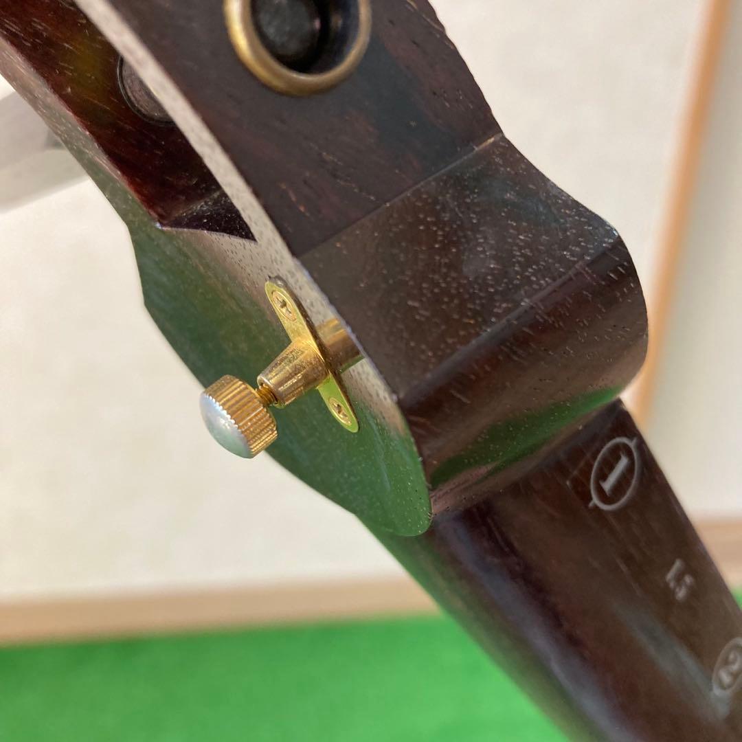 三味線　中棹　一本溝　東さわり　1寸詰め　丸打胴