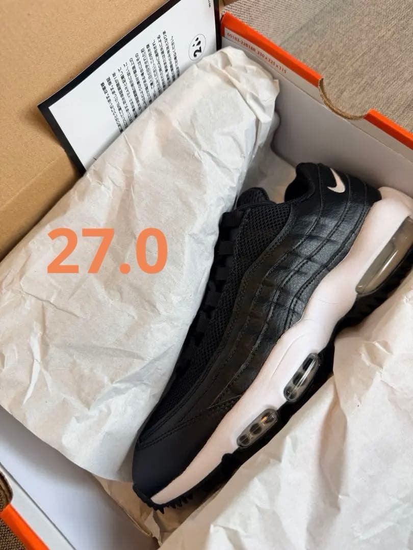 【新品未使用】ナイキ エアマックス 95 ゴルフ 27.0