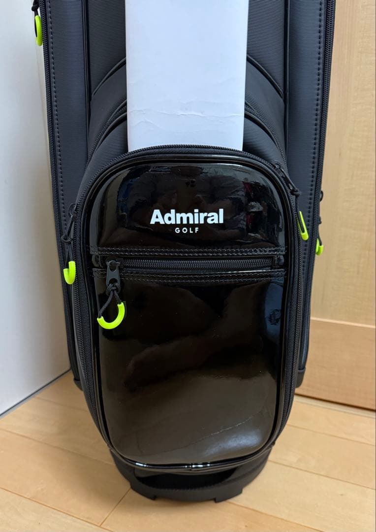 新品★アドミラル★キャディバッグ★ゴルフ★未使用★タグ付き★admiral★レア