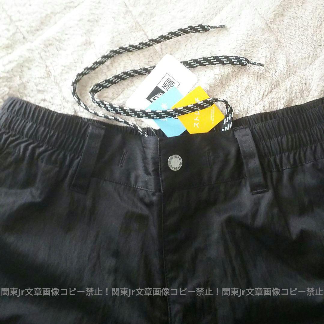 ニューエラ 完売M 上下セット 収納フードナイロンジャケット ゴルフ パンツ