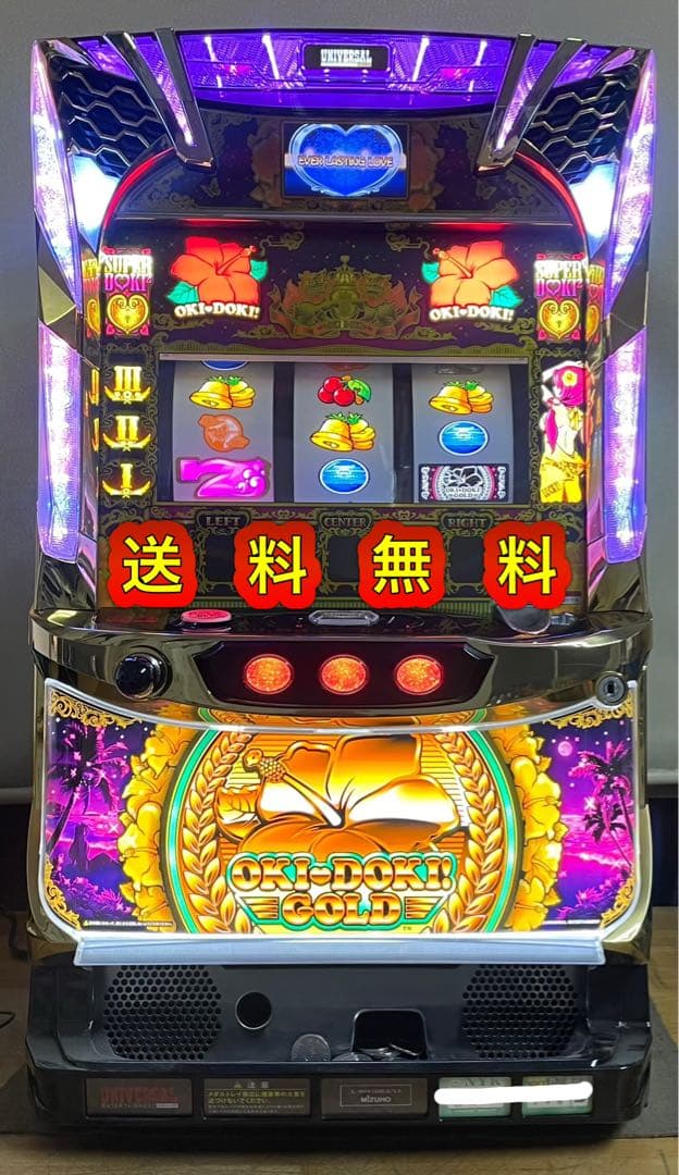 最終在庫　送料無料　沖ドキ！ゴールド-30 中古　不要機・ボリューム付