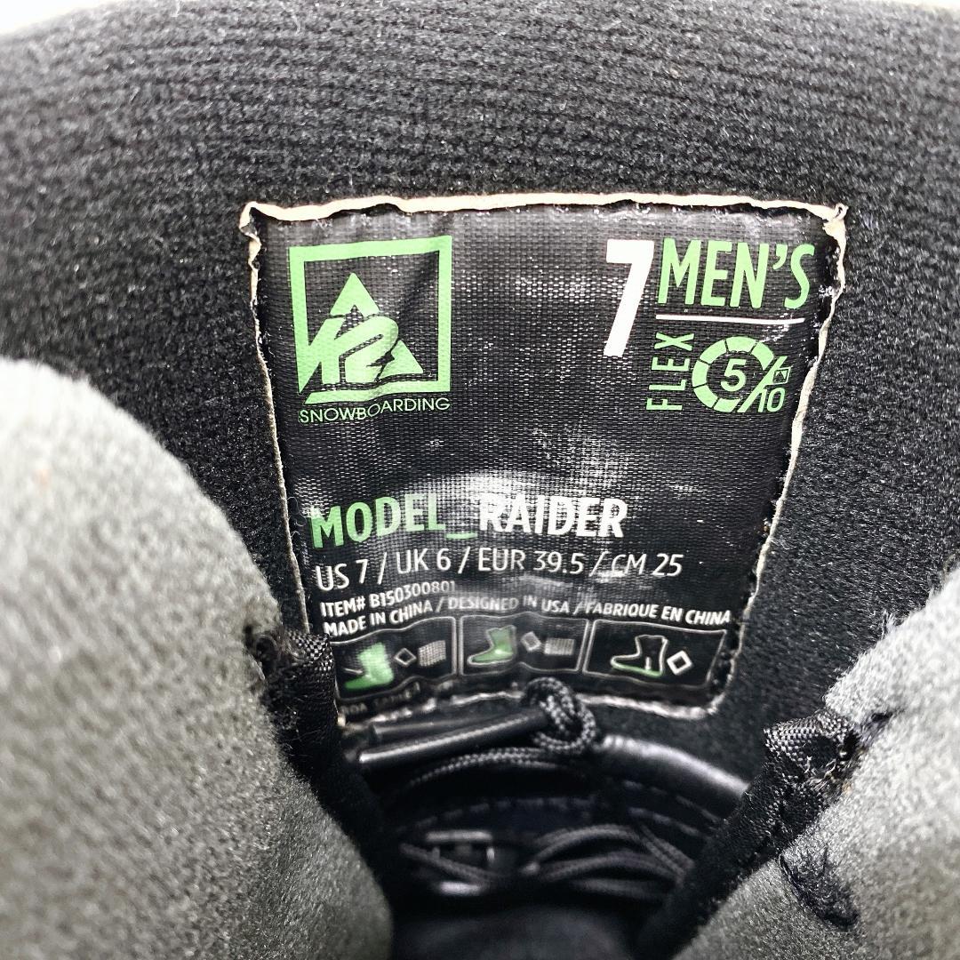 K2 RIDER BOA ライダー スノーボード スノボー ブーツ 25cm
