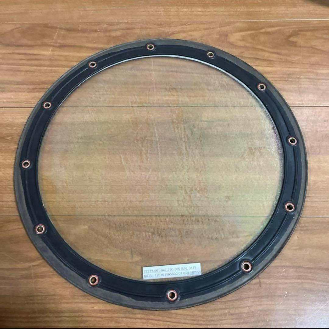 米軍　実物　ヘリ窓　2枚セット　送料無料