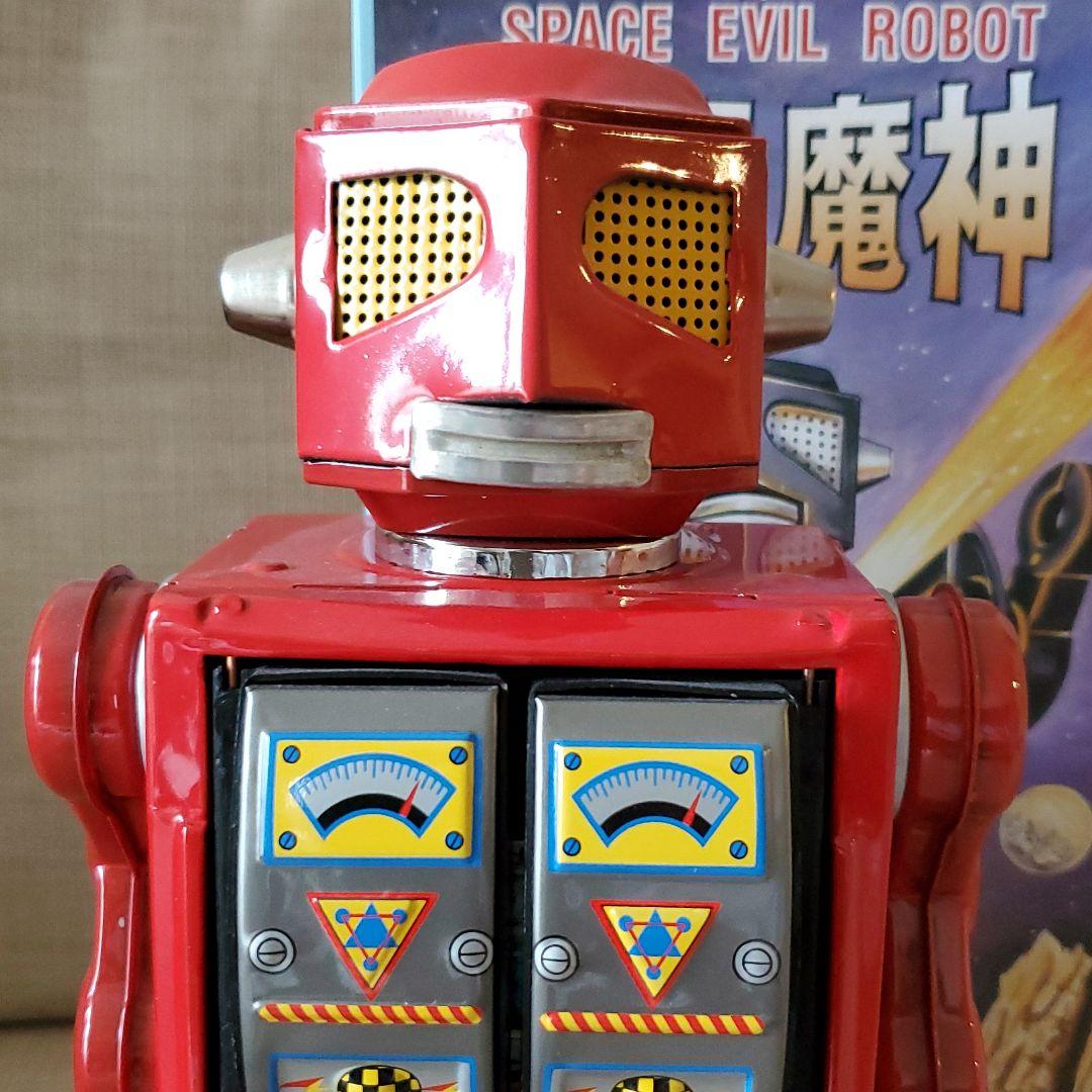 メタルハウス　ブリキロボット流星魔神　赤