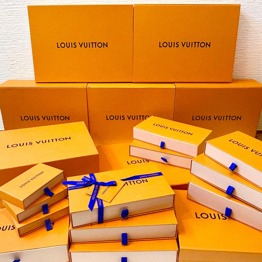 【新品同様】ルイヴィトン　現行品　ギフトボックス　20点　空箱　オレンジ