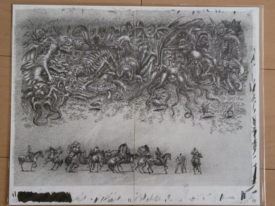 新品未開封　大ベルセルク展　複製原稿　E ＆ N ２点セット