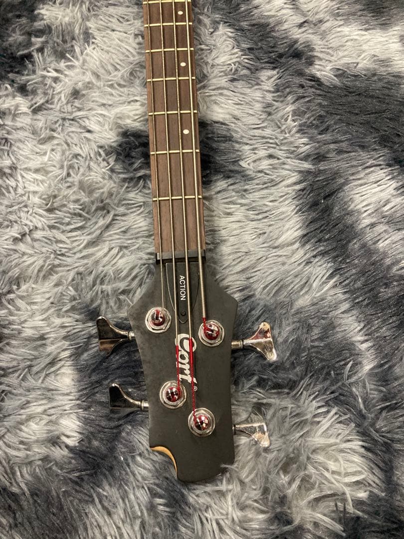 L） Cort ACTION エレキベース 木目 bass 動作未確認