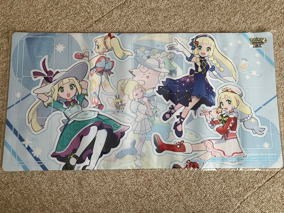 【5000枚限定】ポケモンマスターズEX リーリエ プレイマット ラバーマット