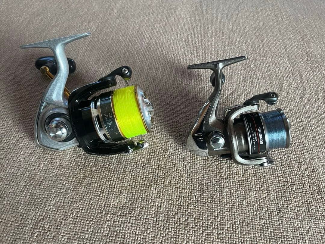 ダイワ クレスト3500 シマノ アリビオ2500 2個まとめ売り