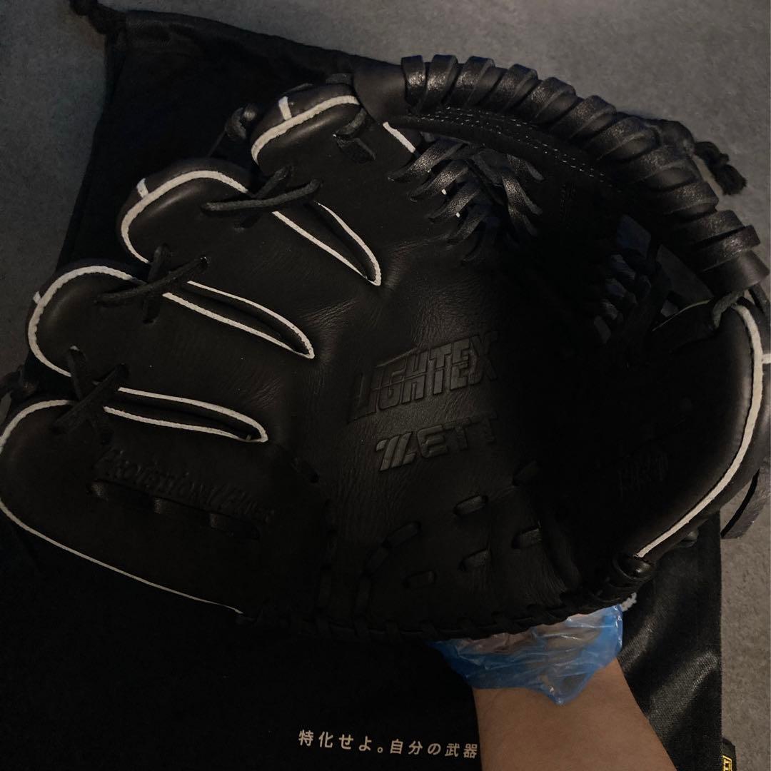 ZETT ゼット 一般 大人用 軟式 左 野球 グローブ グラブ ほぼ未使用品