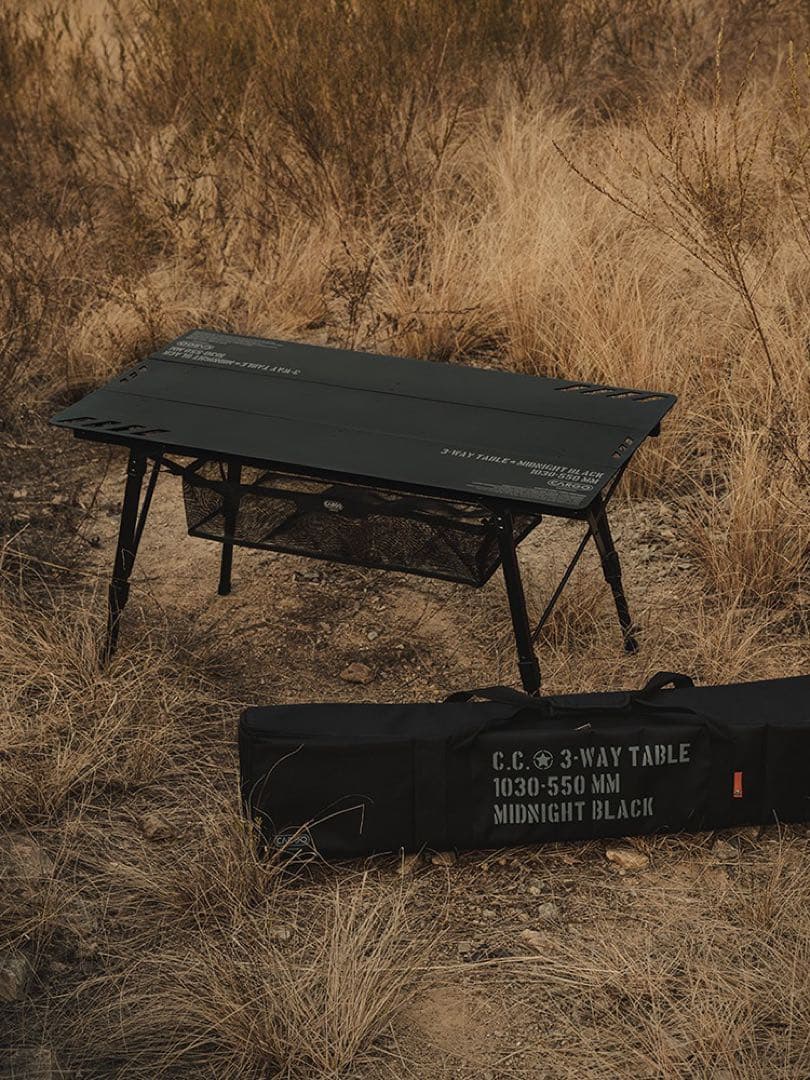 cargo ブラック テーブル CC 3WAY TABLE