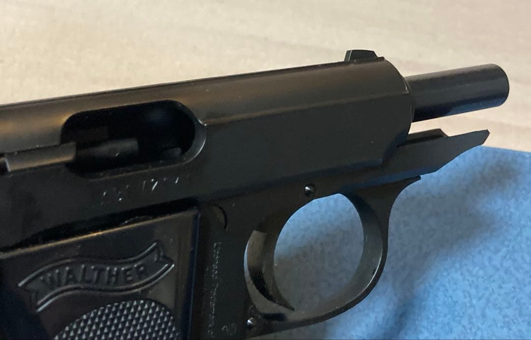 マルゼン　ワルサーPPK ブローバック　ブラックモデル