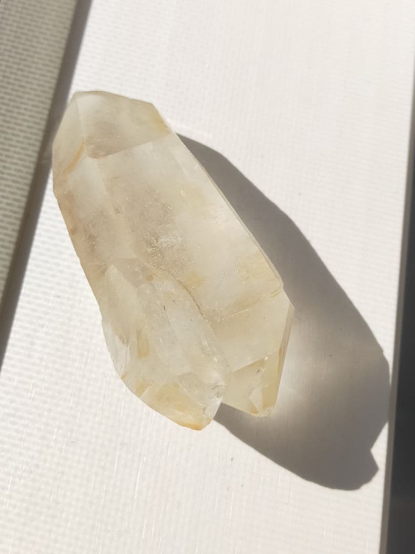 両剣水晶 レムリアン　ゴールデンヒーラー ツインクリスタル　レコードキーパー