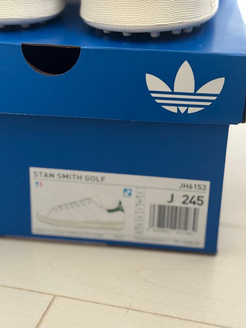 ［新品］adidas スタンスミス 24.5 ゴルフシューズ