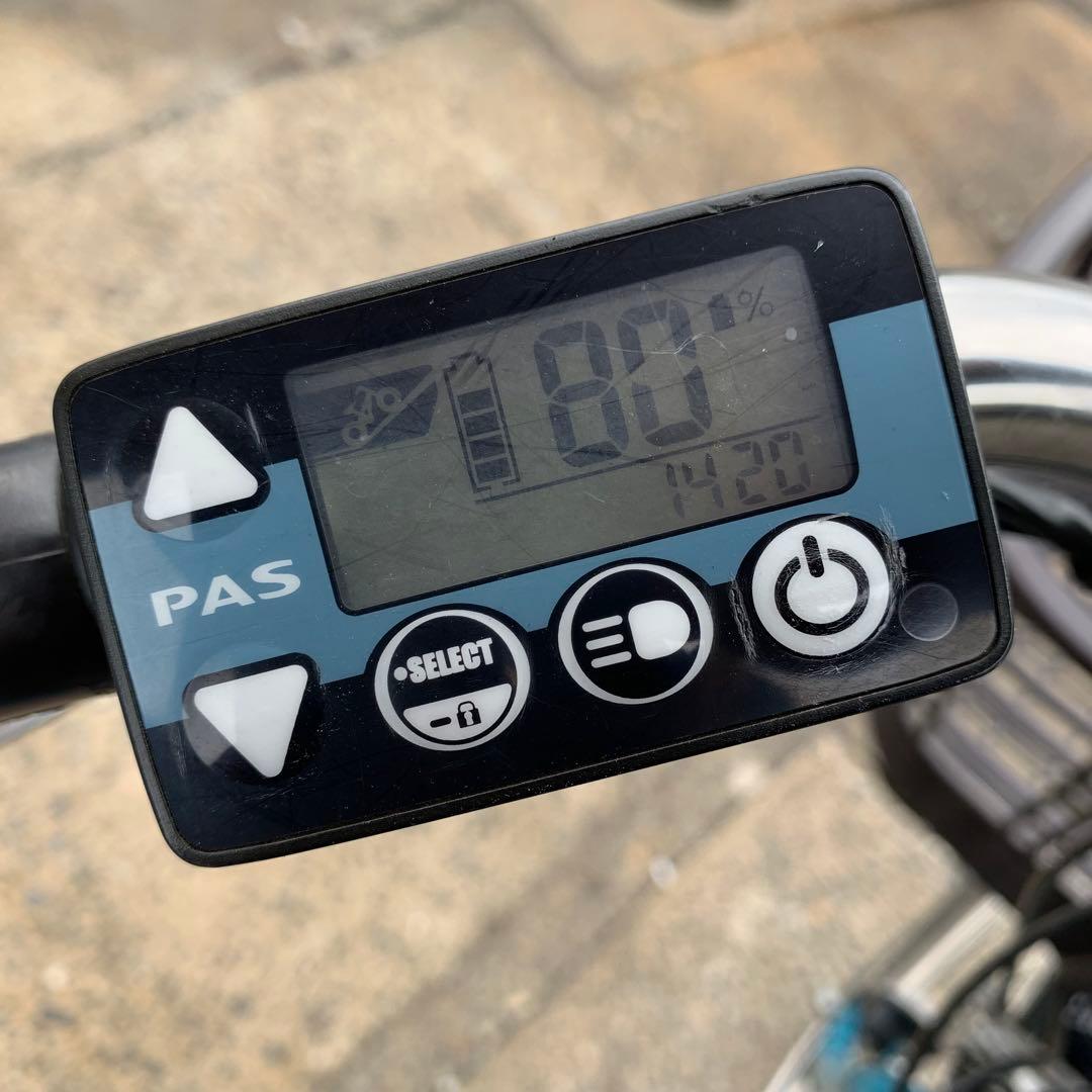 [677]送料無料 ヤマハ PAS with 電動アシスト自転車