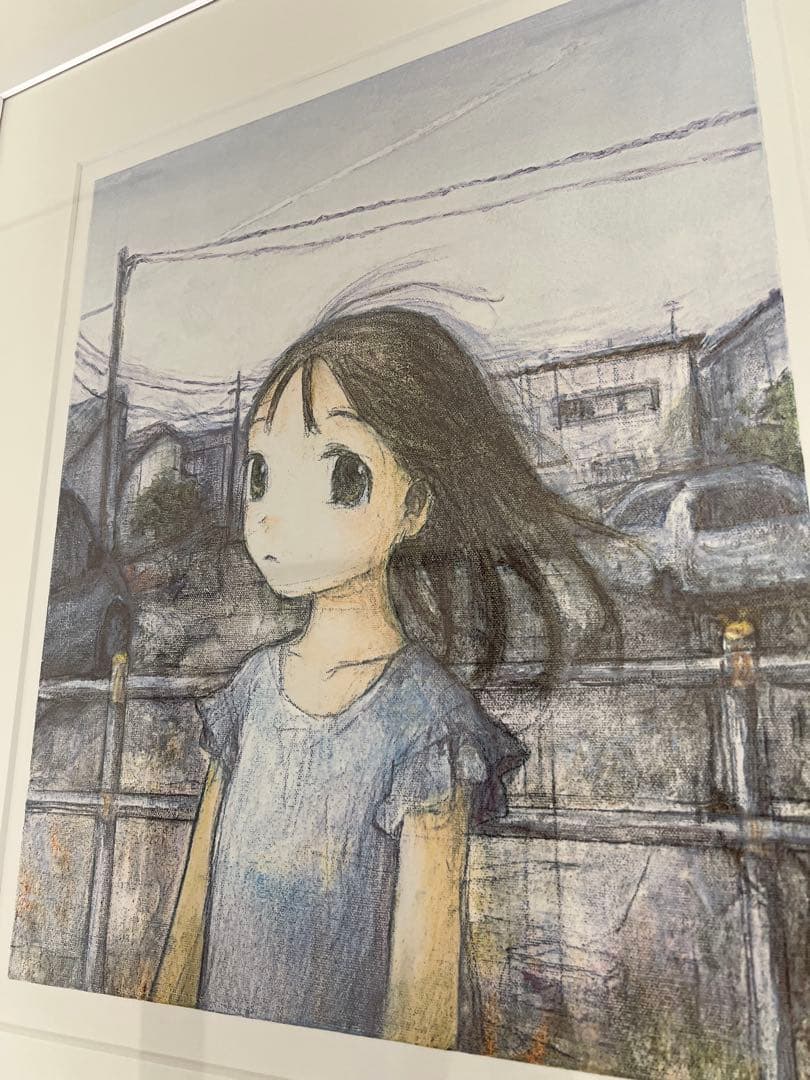 【くらやえみ】　サイン入り版画　カイカイキキ　くらやえみ「ひらけた空」【正規品】