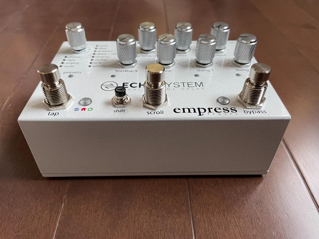 ギター empress ECHOSYSTEM DUAL ENGINE DELAY