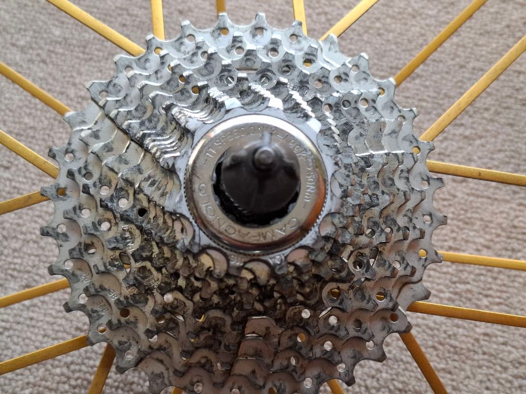 Campagnolo Shamal Gold ホイール前後セット 稀少金シャマ