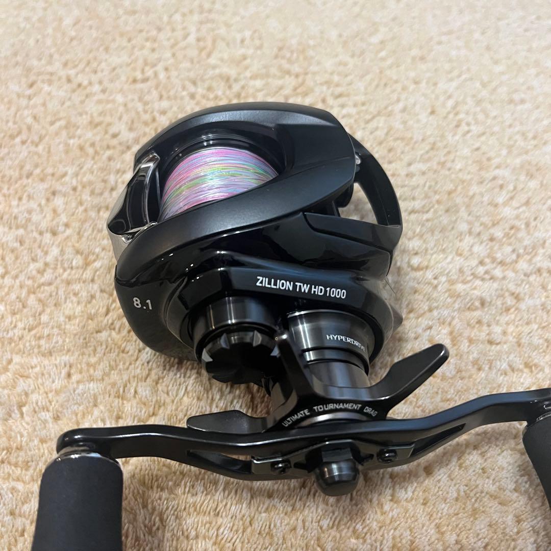 ジリオンTWHD1000 ダイワ　ベイトリール